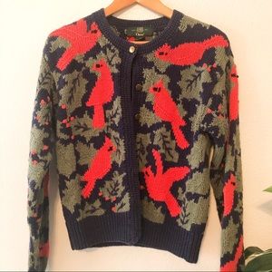 Vintage Bird Cardigan